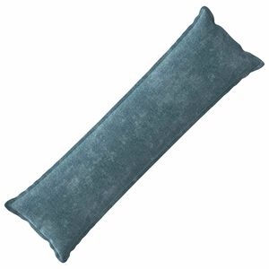 vidaXL Kudd&ouml;verdrag HOUTEN Bl&aring; 40 x 145 cm Chenilletyg