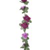 vidaXL Blomstergirlanger 6 st lila 250 cm