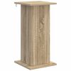 vidaXL V&auml;xtst&auml;ll Sonoma-ek 30,5 x 30 x 60,5 cm Konstruerat tr&auml;