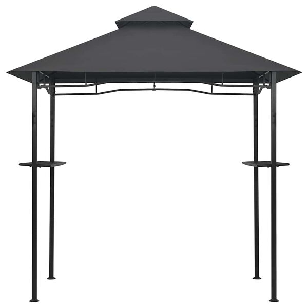 vidaXL Grilltält 240x150x255 cm antracit stål