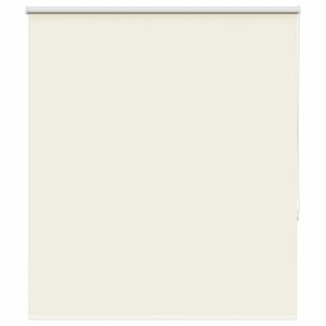 vidaXL Rullgardin m&ouml;rkl&auml;ggning naturvit 135x150 cm tyg bredd 131,6 cm