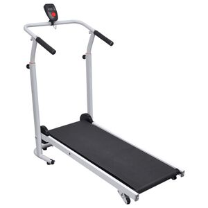 vidaXL Mini l&ouml;pband hopf&auml;llbart 93 x 36 cm svart