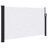 vidaXL Indragbar sidomarkis vit 120x500 cm