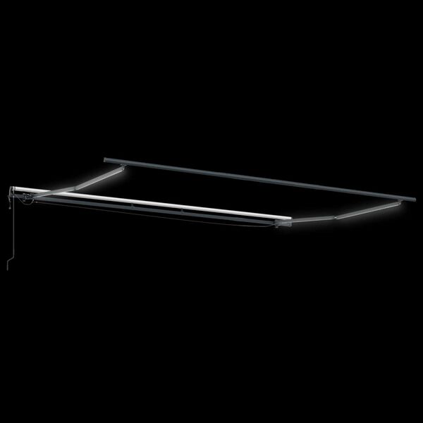 vidaXL Markis tyg med Svart 450 &times; 300 cm Polyester