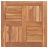 vidaXL Bordsskiva massiv teak 60x60x2,5 cm