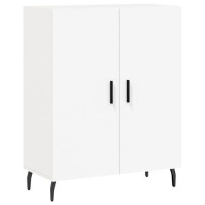 vidaXL Sk&aring;p vit 69,5x34x90 cm konstruerat tr&auml;