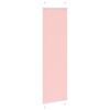 vidaXL Plisserad persienn rosa 55x200cm tyg bredd 54,4cm polyester