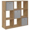 vidaXL Sideboard Artisan Ek 102 x 31 x 99,5 cm