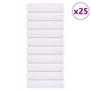 vidaXL Duschhanddukar FROGN 25 st vit 70x140 cm 360 gsm