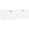 vidaXL V&auml;ggsk&aring;p vit 100x36,5x35 cm konstruerat tr&auml;