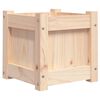vidaXL Odlingsl&aring;da 31x31x31 cm massiv furu