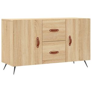 vidaXL Sk&auml;nk sonoma-ek 100x36x60 cm konstruerat tr&auml;
