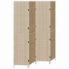 vidaXL Rumsavskiljare Beige 195 x 200 cm konstrotting