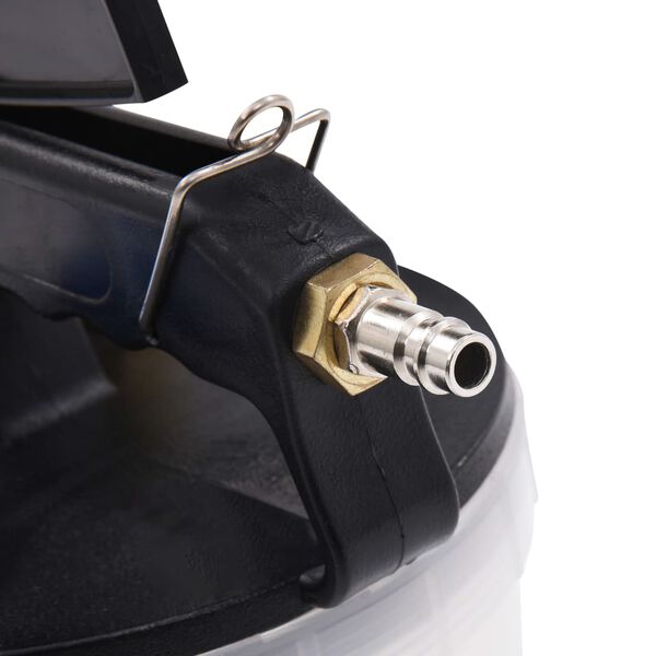 vidaXL Luftdrivet bromsluftningsverktyg med påfyllningsflaska 2 L