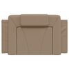 vidaXL Headboard Cushion "Viana" Cappuccino 90 cm Faux Leather