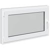 vidaXL K&auml;llarf&ouml;nster RISOR 100 x 50 cm PVC och glas Antracit