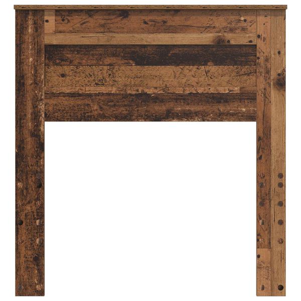 vidaXL Huvudgavel Gammalt tr&auml; 80 cm Konstruerat tr&auml;