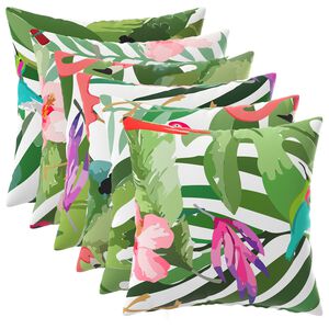 vidaXL Kasta Kudde 6 st HEERLEN Flerf&auml;rgsdesign 30 x 30 cm Polyester