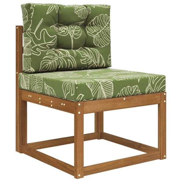 vidaXL Utomhus Soffa Kudde 2 pcs Bladdesign Polyester