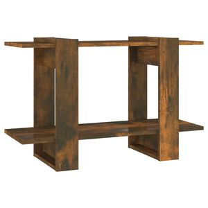vidaXL Bokhylla/Rumsavdelare r&ouml;kf&auml;rgad ek 80x30x51 cm