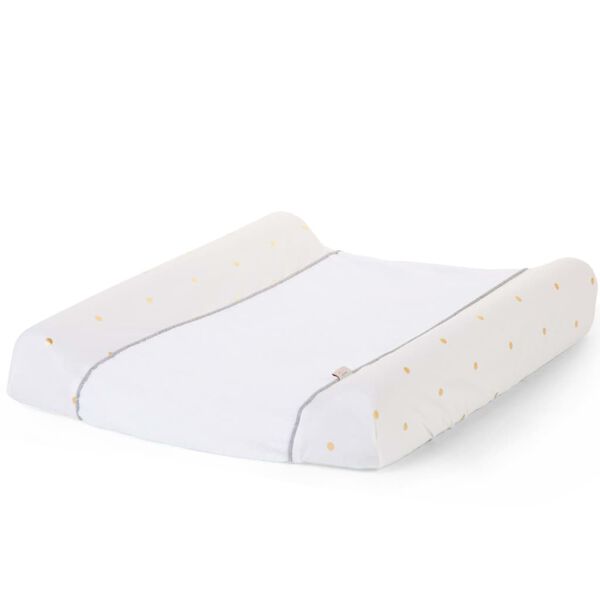 CHILDHOME Sk&ouml;tb&auml;dds&ouml;verdrag jersey och frott&eacute; guldprickar