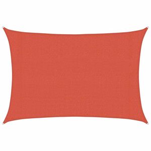 vidaXL Solsegel 160 g/m&sup2; terrakotta 3x4 m HDPE