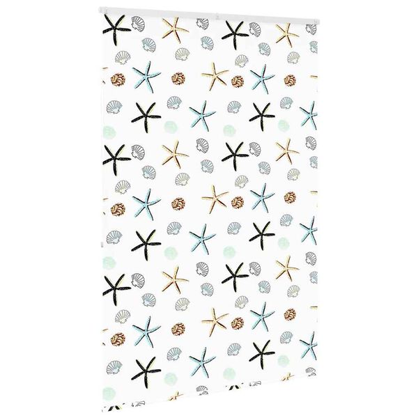 vidaXL Duschrullgardin med kassett 150x240 cm tygbredd 146 cm