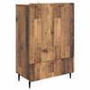 vidaXL Sideboard Gammalt tr&auml; 66 x 34,5 x 97 cm Konstruerat tr&auml;