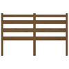vidaXL Sänggavel honungsbrun 141x4x100 cm massiv furu