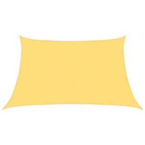 vidaXL Solsegel 160 g/m&sup2; beige 3/4x2 m HDPE