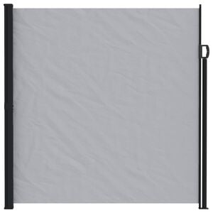 vidaXL Utf&auml;llbar sidomarkis Gr&aring; 300 x 200 cm Polyester