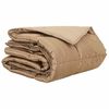 vidaXL Sommar Duvet Guld 140 x 200 cm Satin och Mikrofiber