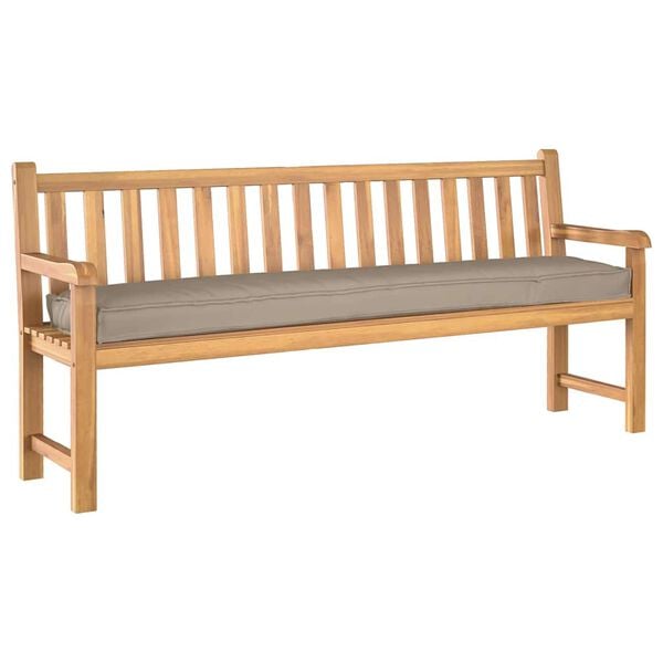 vidaXL Pallkuddset 2 pcs Taupe 180 x 40 x 8 cm Oxford Tyg