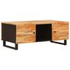 vidaXL Kaffeebord Brun 100 x 54 x 40 cm Massivt mangotr&auml;