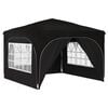 vidaXL Pop-up Partyt&auml;lt 290 x 290 x 245 cm Svart