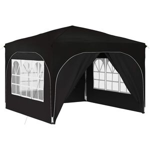 vidaXL Pop-up Partyt&auml;lt 290 x 290 x 245 cm Svart