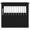 vidaXL Hundbursm&ouml;bler svart ek 55x75x65 cm konstruerat tr&auml;