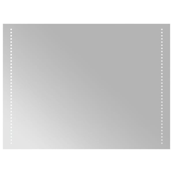 vidaXL Badrumsspegel LED 80x60 cm