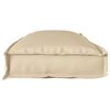 vidaXL Kudde Beige 110 x 40 x 8 cm Oxford Tyg
