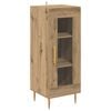 vidaXL Sideboard artisan ek 34 x 34,5 x 90 cm Konstruerat tr&auml;