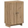 vidaXL Skosk&aring;p EDE 59,5 x 39,5 x 90 cm Konstruerat tr&auml; Artisan-ek