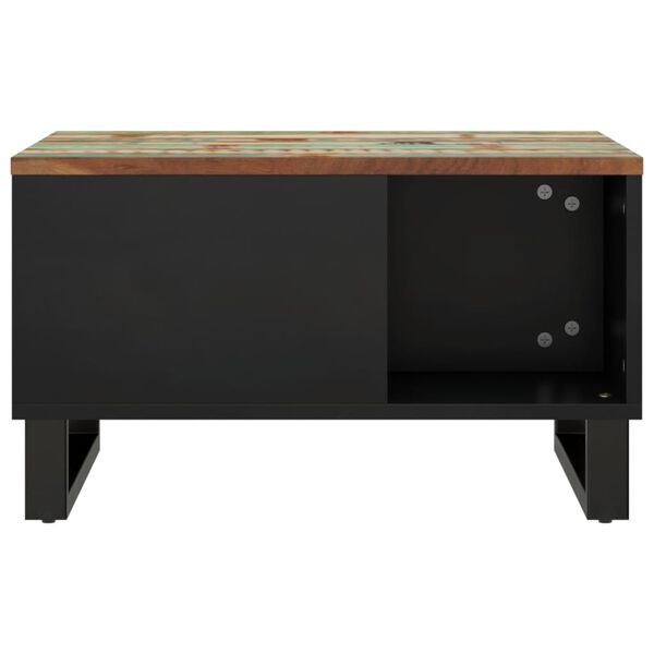 vidaXL Soffbord 60x50x35 cm massivt återvunnet trä