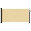 vidaXL Utf&auml;llbar sidomarkis Sand 300 x 100 cm Polyester