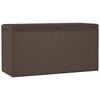 vidaXL Dynbox brun 114x47x60 cm