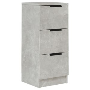 vidaXL Byr&aring; betonggr&aring; 30x30x70 cm konstruerat tr&auml;