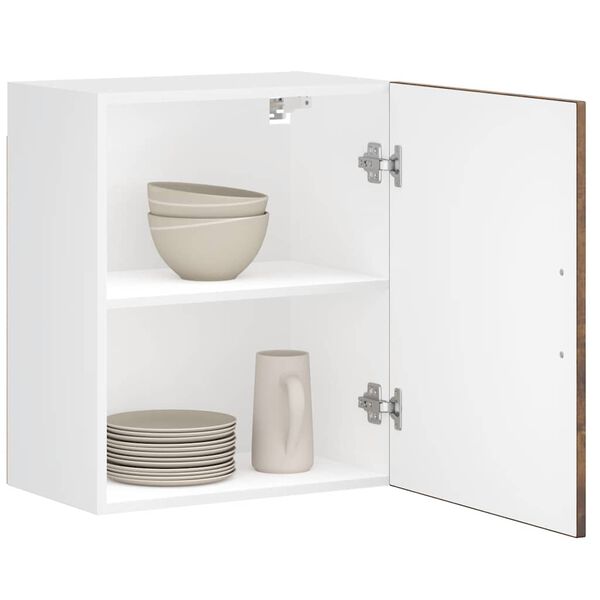 vidaXL V&auml;ggsk&aring;p f&ouml;r k&ouml;k Porto r&ouml;kf&auml;rgad ek konstruerat tr&auml;