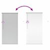 vidaXL Persienner Silver 175 x 95 cm Aluminium