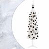 vidaXL Smal konstgjord julgran med julkulor 150 cm 150 LED-lampor