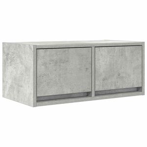 vidaXL TV-b&auml;nk betonggr&aring; 60x31x25,5 cm konstruerat tr&auml;