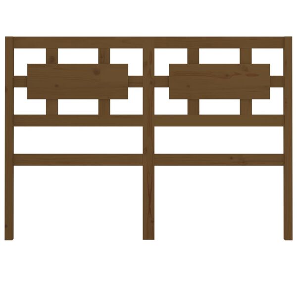 vidaXL S&auml;nggavel honungsbrun 165,5x4x100 cm massiv furu